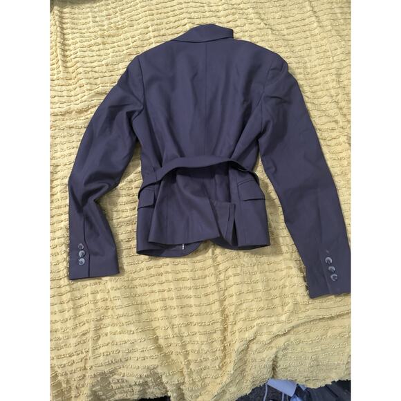 Women’s Laundry Chocolate Brown, Dark, Belted, Blazer Dress Jacket Size 6 - Picture 9 of 13